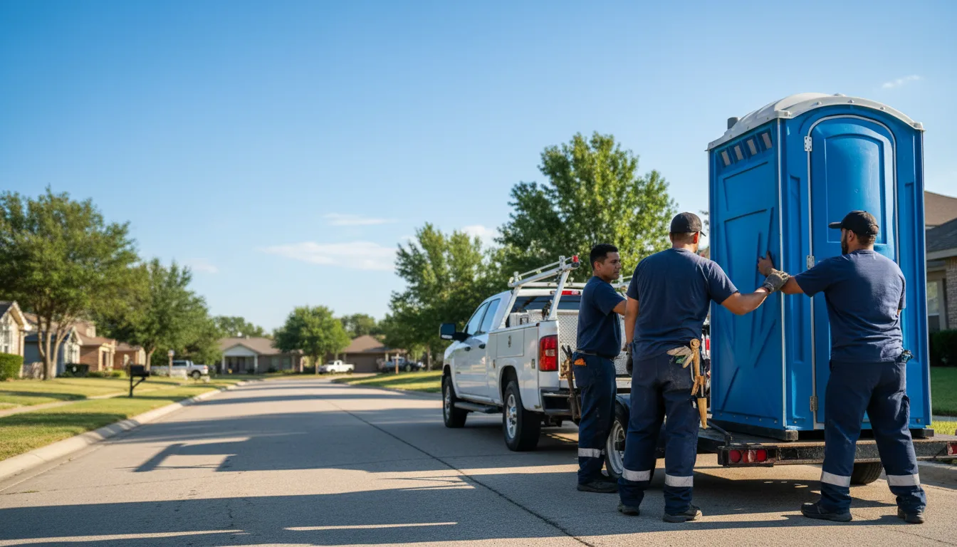 Portable Toilet Rental in Burton, OH near me